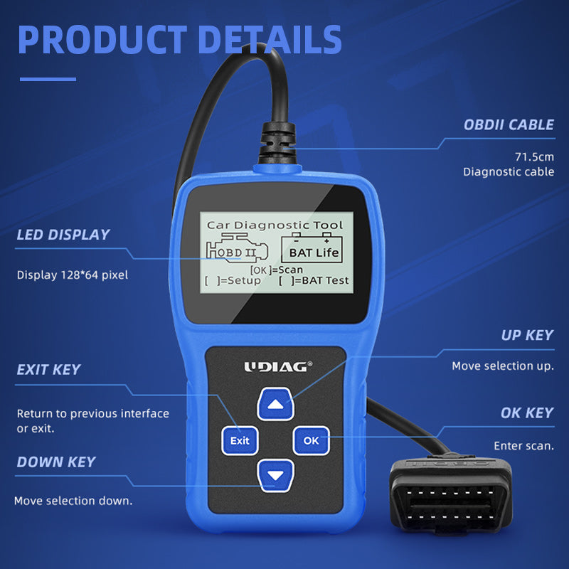 Unlocking the Power of the CR206 Code Reader for OBD2 & CAN Cars and T ...