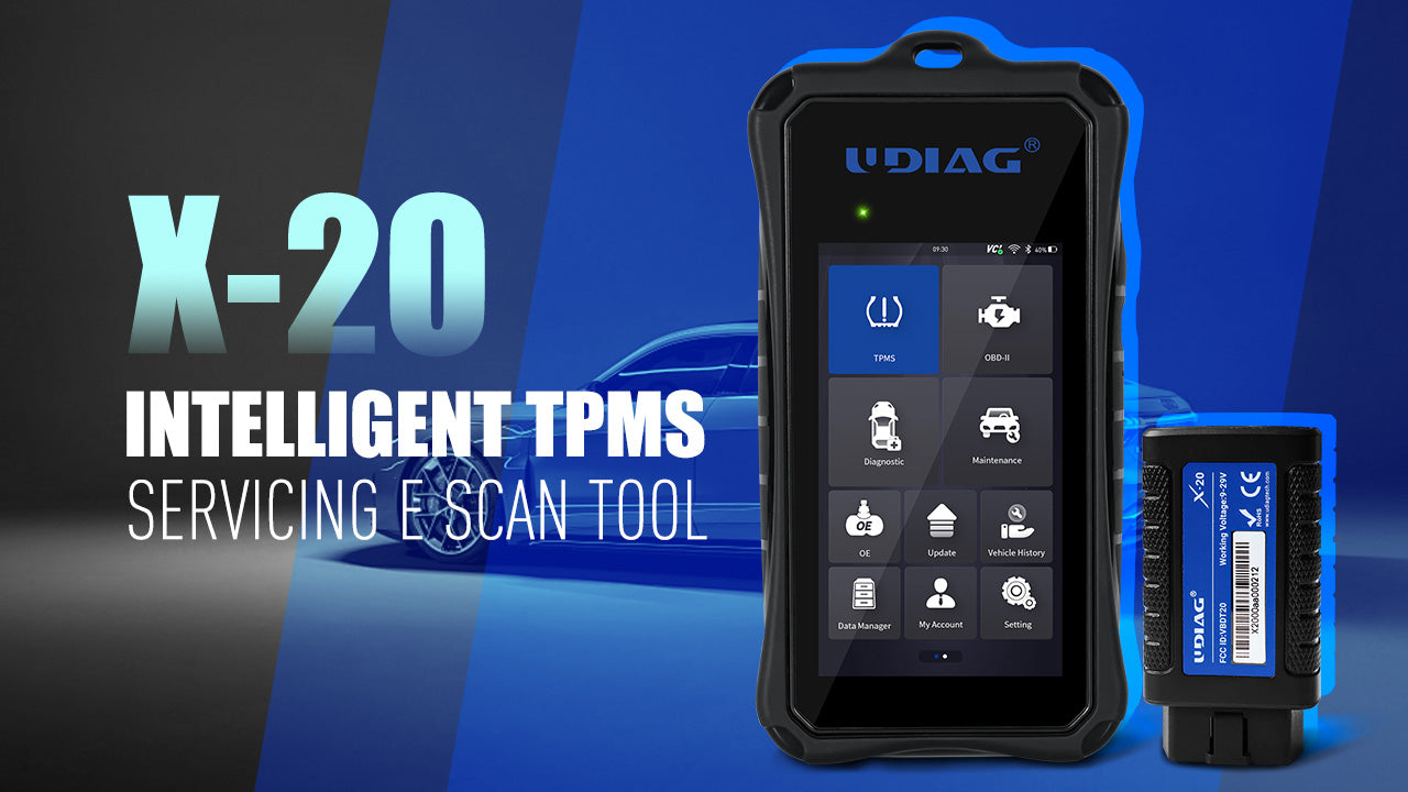 X-20 Intelligent TPMS Servicing Scan Tool: What Are Its Features? – e ...