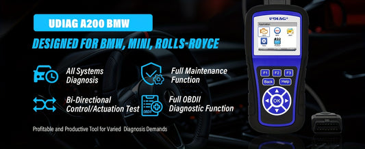 Why the A200 multi-system scan tool is best for BMW models