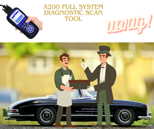 A200 Full System Diagnostic Scan Tool - The Diagnostic Expert for High-End Cars