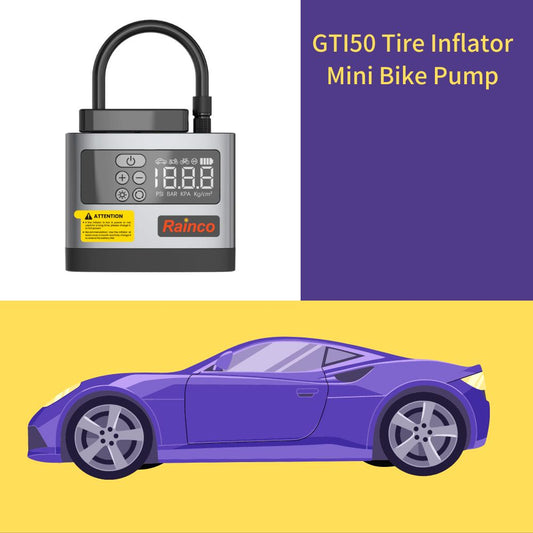 Unveiling the GTI50 Tire Inflator Mini Bike Pump: Cordless Air Pump Advantages Worth Your Purchase