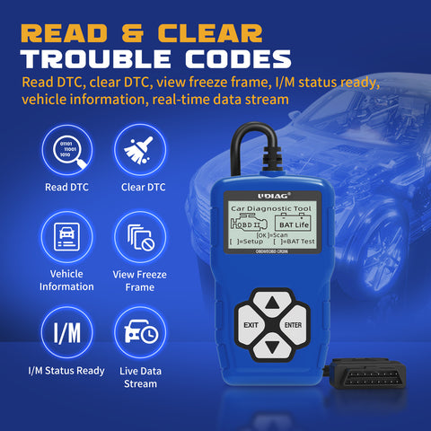 CR206 Code Reader OBD2&CAN  Cars & Trucks