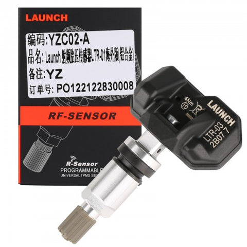4 Uds LAUNCH LTR-03 Sensor RF 315MHz y 433MHz herramienta de Sensor TPMS Metal y caucho envío gratis