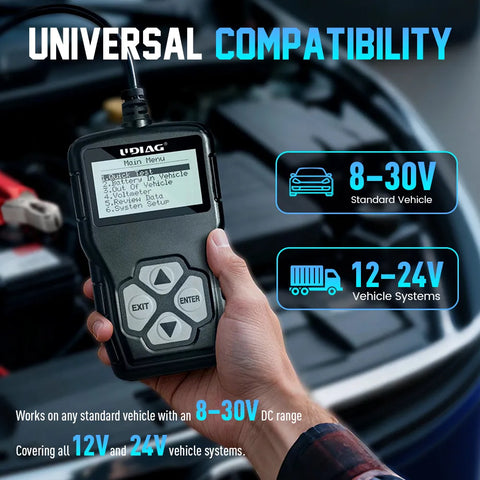 BT208 Battery Tester