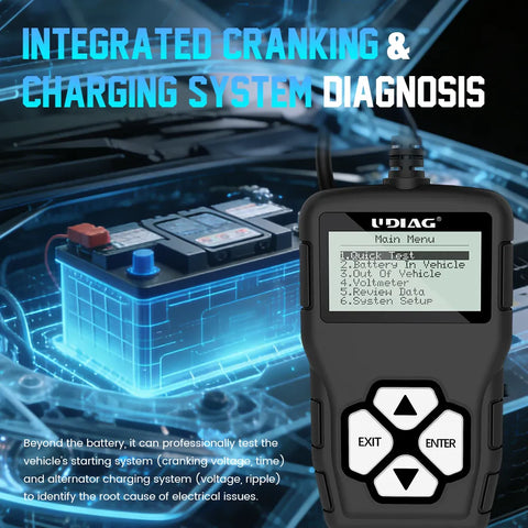 BT208 Battery Tester