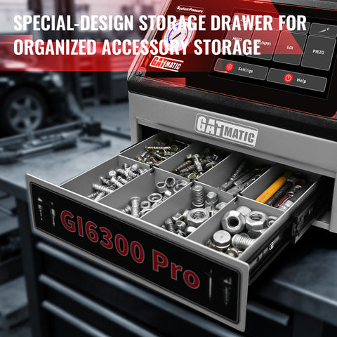 GI6300 Pro Piezo & GDI & Motocycle Injector Cleaner & Tester