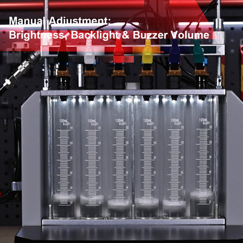 GI6300 Pro Piezo & GDI & Motocycle Injector Cleaner & Tester