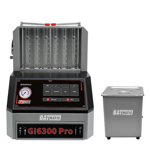 GI6300 Pro Piezo & GDI & Motocycle Injector Cleaner & Tester