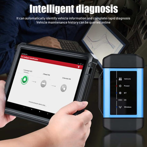 Lanzamiento original X431 V+ HD3 Wifi/Bluetooth Herramienta de diagnóstico de camiones pesados ​​Actualización gratuita en línea